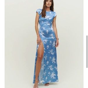 Reformation Birch Silk Dress